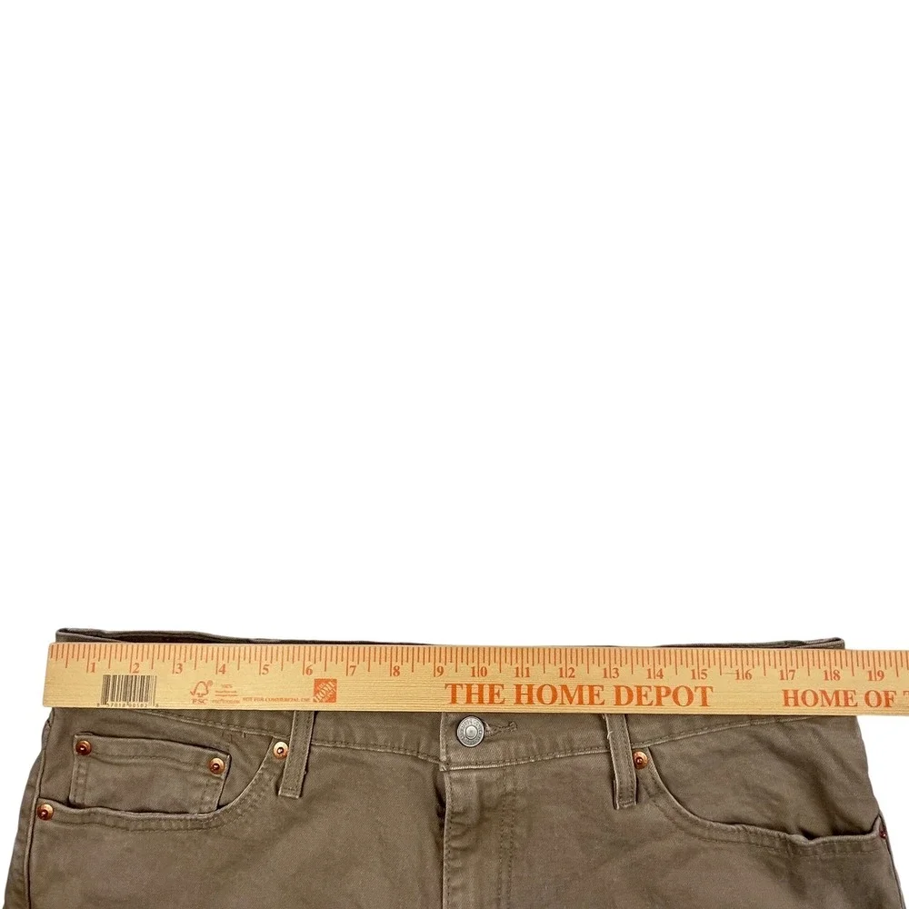 Levis 511 Slim Fit Stretch Jeans Pants Mens 38x30 Tan Khaki NWOT
